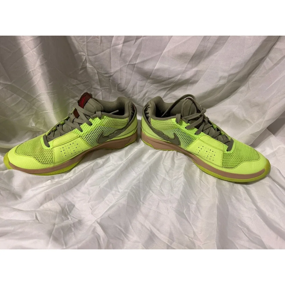 Nike Ja 1 Zombie Halloween Lime Green Basketball Shoes FD6565-300 Mens 9.5 - Picture 4 of 9